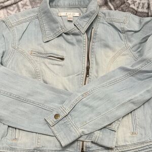 LC Lauren Conrad Light Wash Jean Jacket